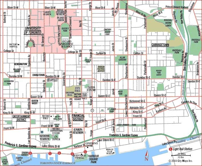 Kat jeyografik nan Inivèsite nan Toronto Kanada