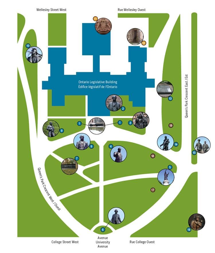 Kat jeyografik nan Rèn nan Park Toronto