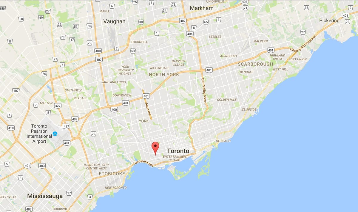 Kat jeyografik nan Ti kras Pòtigal distri Toronto