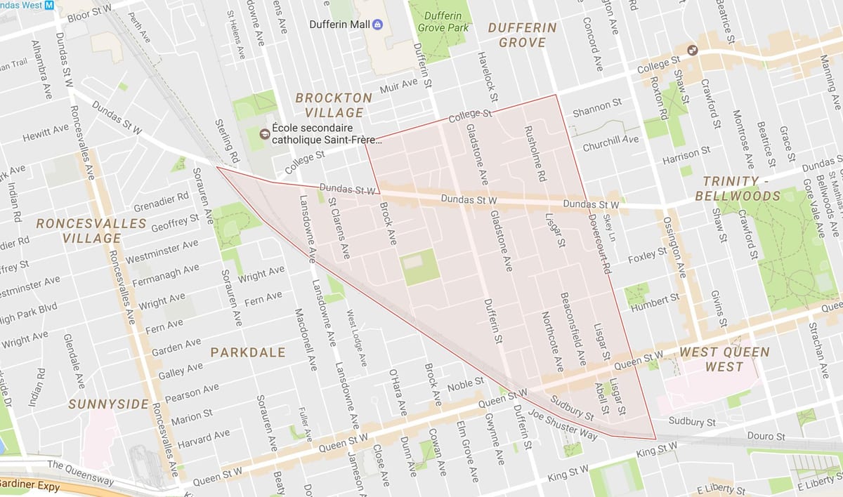 Kat jeyografik nan Ti kras Pòtigal katye Toronto