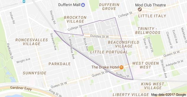 Kat jeyografik nan Ti kras Pòtigal Toronto