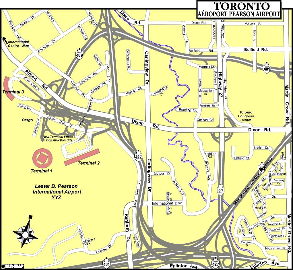 Kat jeyografik nan Toronto èpòt
