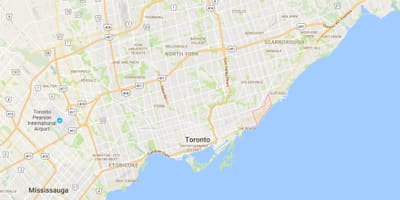Kat jeyografik nan Birch Falèz distri Toronto