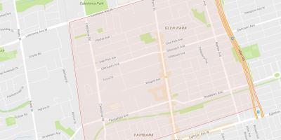 Kat jeyografik nan Briar Hill–Belgravia katye Toronto