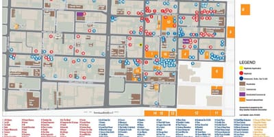 Kat jeyografik nan Lwazi-Distri Toronto enfòmasyon