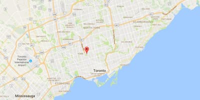 Kat jeyografik nan Humewood–Cedarvale distri Toronto