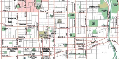 Kat jeyografik nan Inivèsite nan Toronto Kanada