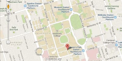 Kat jeyografik nan inivèsite nan Toronto St George