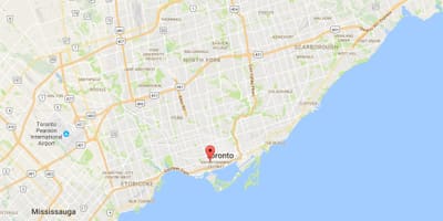 Kat jeyografik nan Mòd Distri distri Toronto