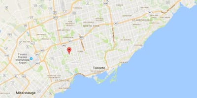Kat jeyografik nan Mòn Dennis distri Toronto