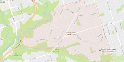 Kat nan O ' Connor–Parkview katye Toronto