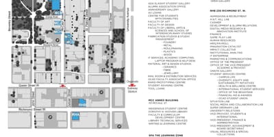 Kat jeyografik nan OCAD Inivèsite nan Toronto
