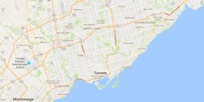 Kat jeyografik nan Pelmo Park – Humberlea distri Toronto