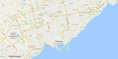 Kat jeyografik nan Rockcliffe–Smythe distri Toronto