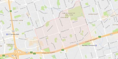 Kat jeyografik nan Tam O'Shanter – Sullivan katye Toronto