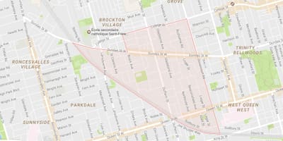 Kat jeyografik nan Ti kras Pòtigal katye Toronto