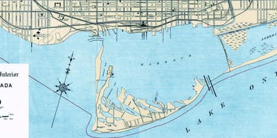 Kat jeyografik nan Toronto Pò 1906