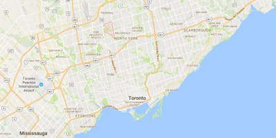 Kat jeyografik nan Westminster–Branson distri Toronto